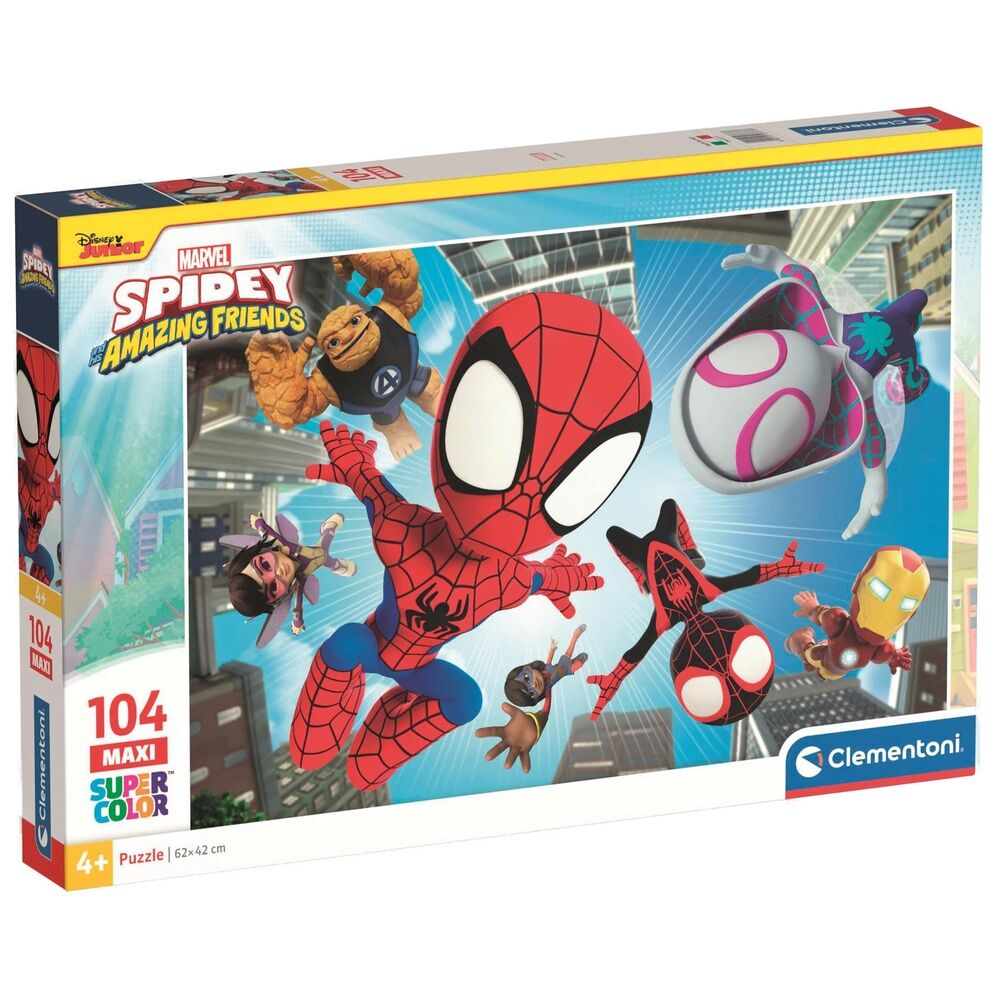 Puzzle maxi Spidey and His Amazing Friends Marvel 104pzs