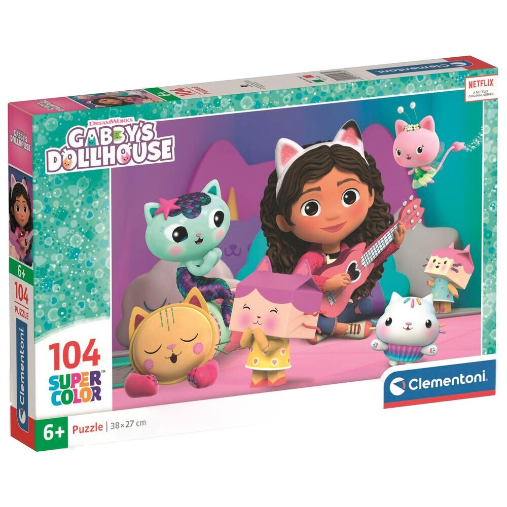 Puzzle La Casa de Muñecas de Gabby 104pzs