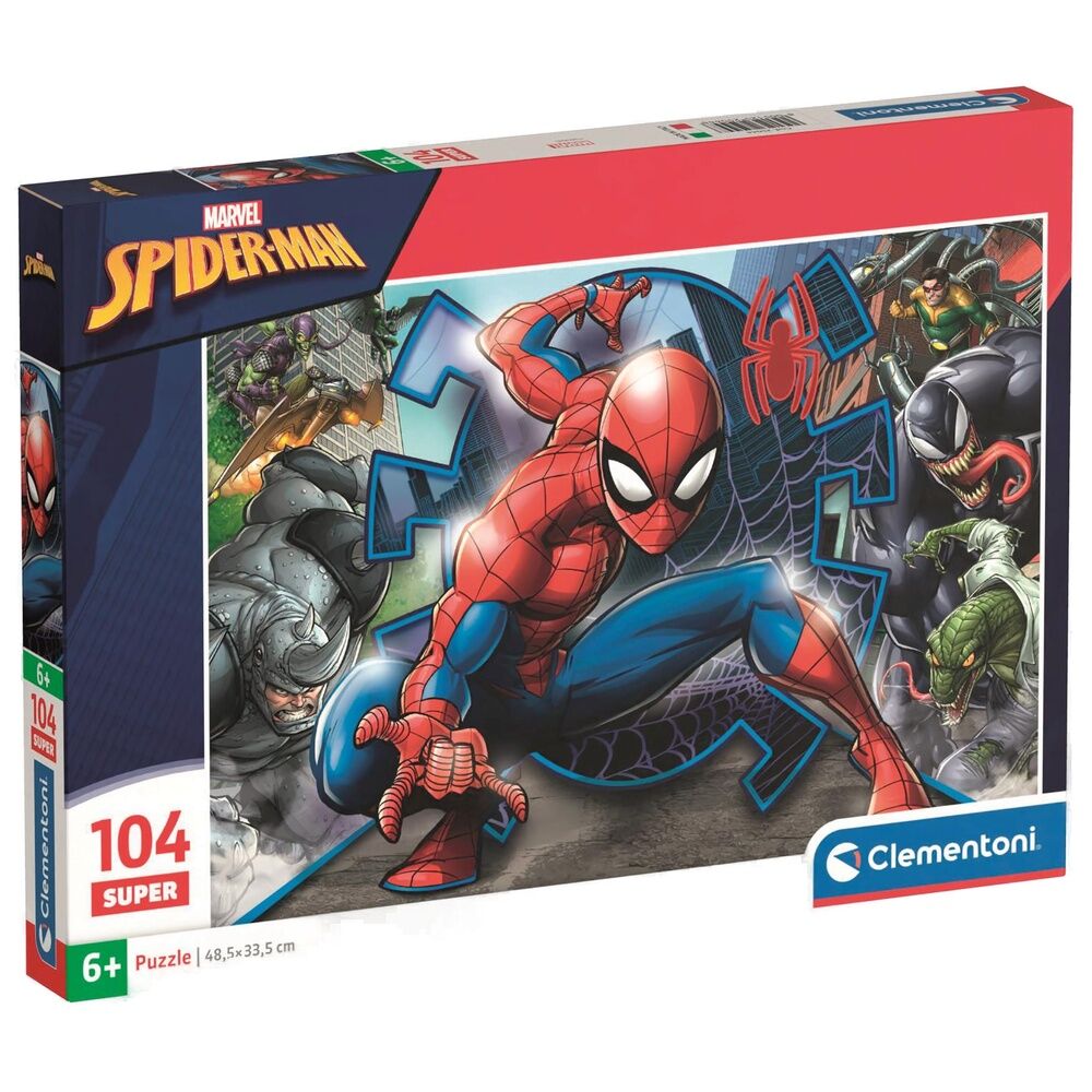 Puzzle super Spiderman Marvel 104pzs
