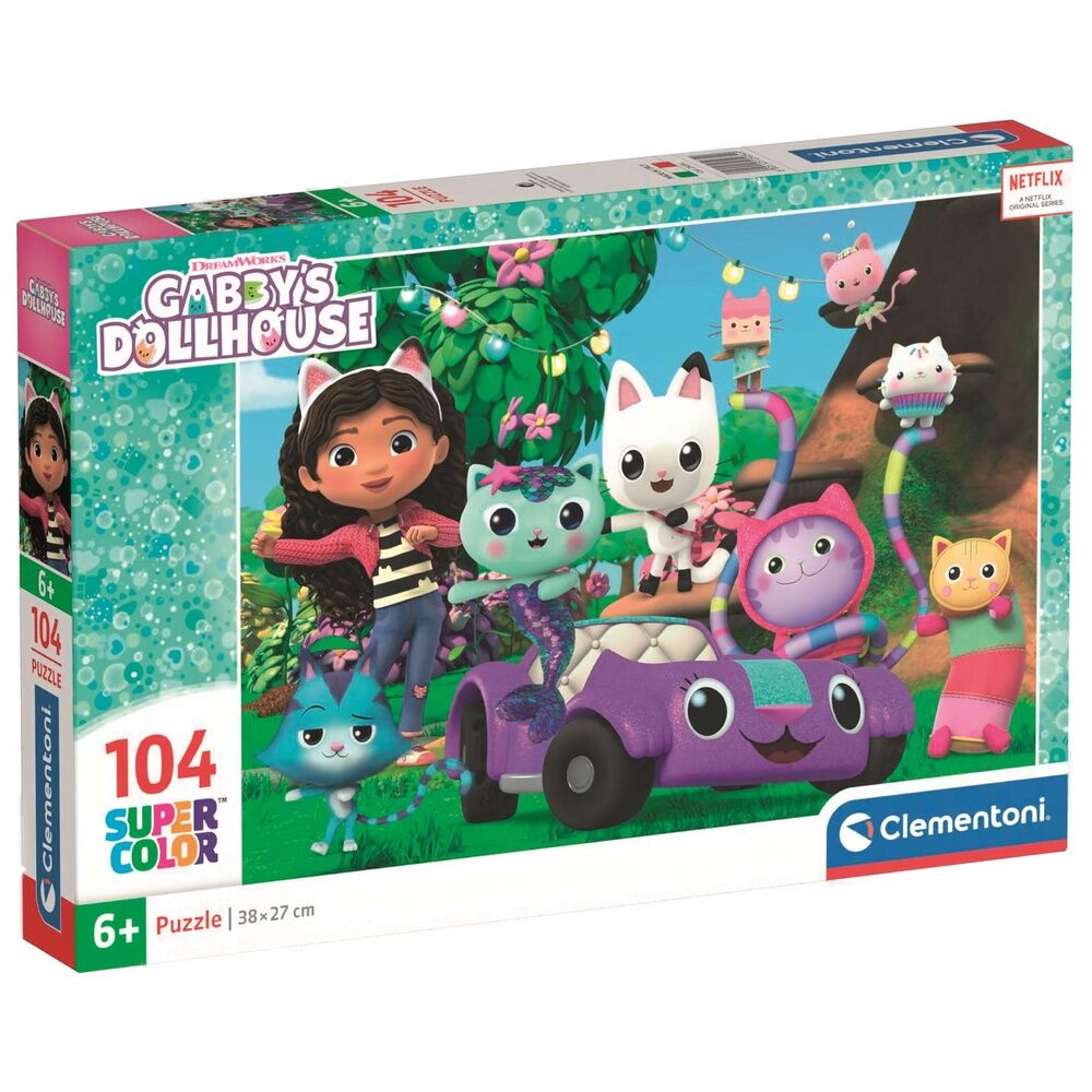 Puzzle La Casa de Muñecas de Gabby 104pzs