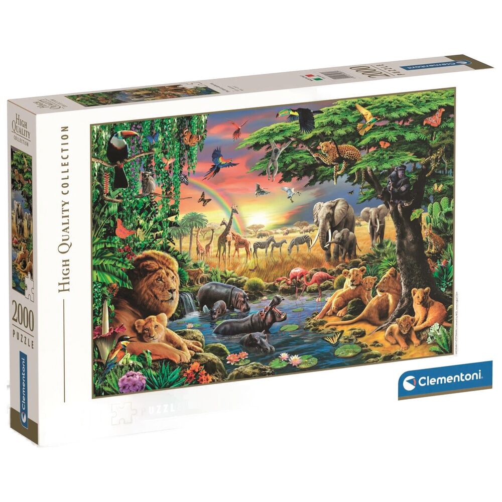 Puzzle The African Gathering High Quality 2000pzs