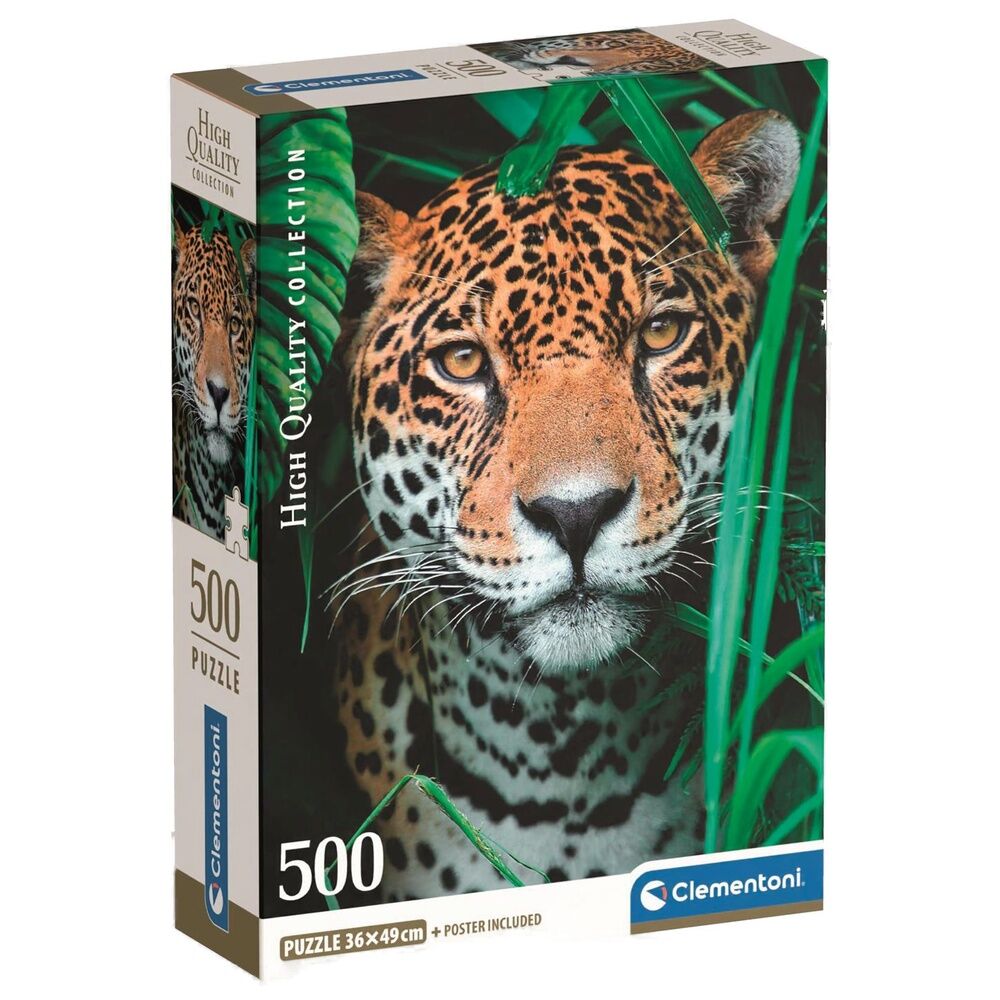 Puzzle Jaguar in the Jungle High Quality 500pzs