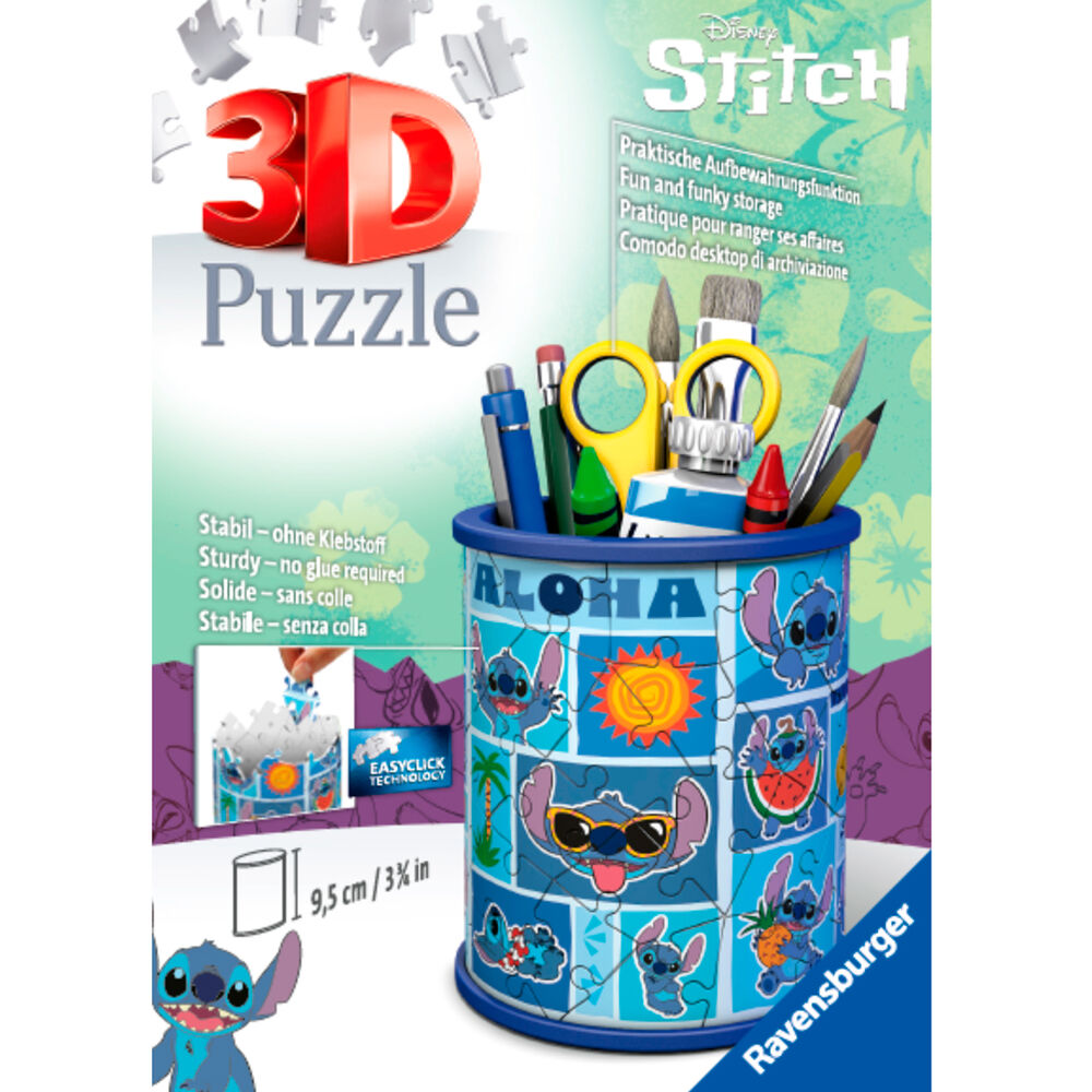Puzzle 3D Portalapices Stitch Disney 54pzs