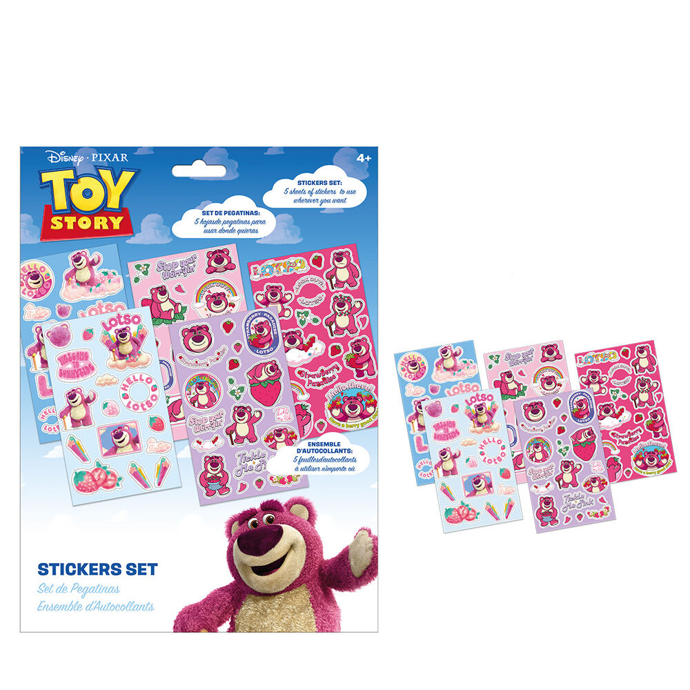 Pegatinas Lotso Toy Story Disney Pixar