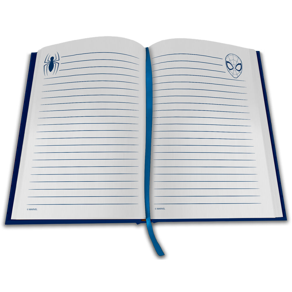 Cuaderno con reloj Spiderman Marvel