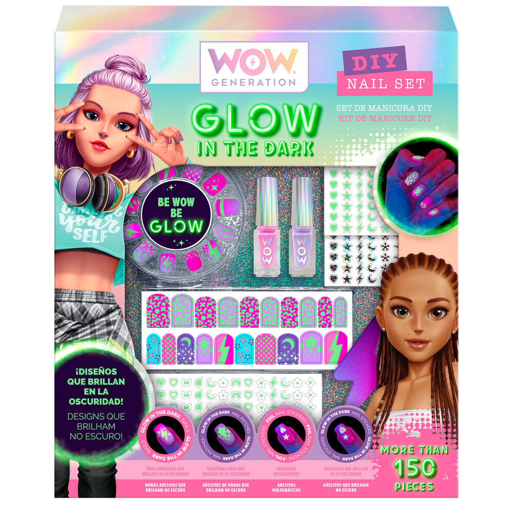 Set Manicura con Uñas perfumadas Wow Generation