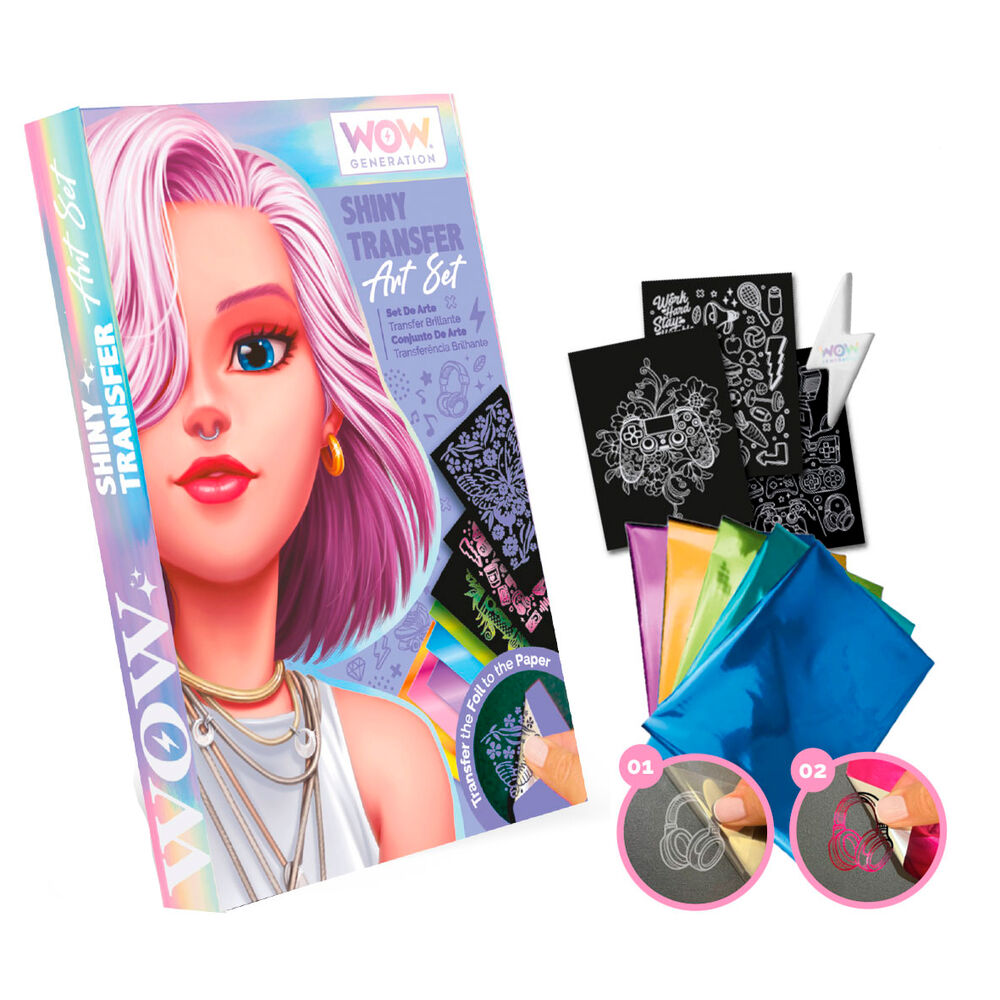Set Artistico Transfer Shiny Wow Generation