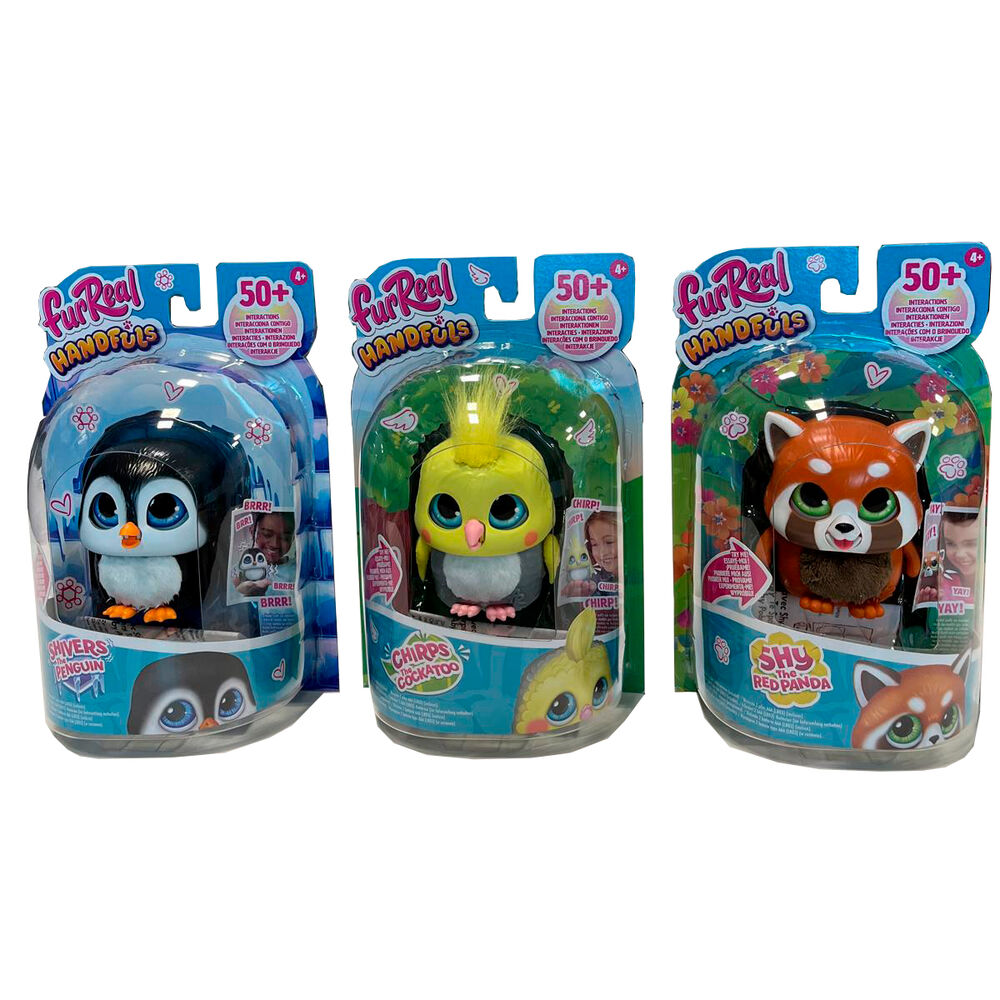Muñeco interactivo FurReal Handfuls surtido
