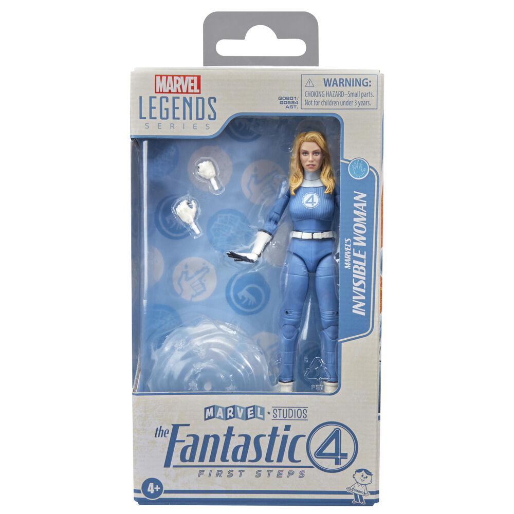 Figura Mujer Invisible Los 4 Fantasticos Marvel 15cm