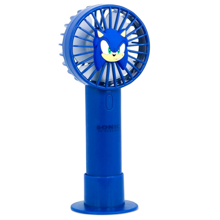 Mini Ventilador de mano 3D Sonic the Hedgehog
