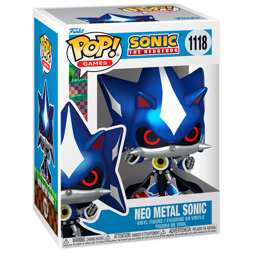 Figura POP Sonic The Hedgehog Neo Metal Sonic