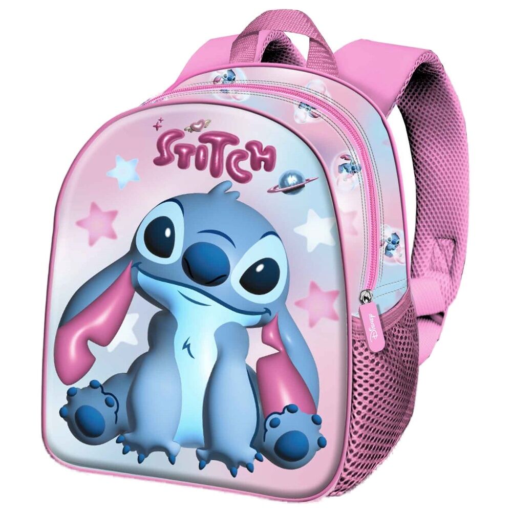 Mochila 3D Cosmi Stitch Disney 30cm