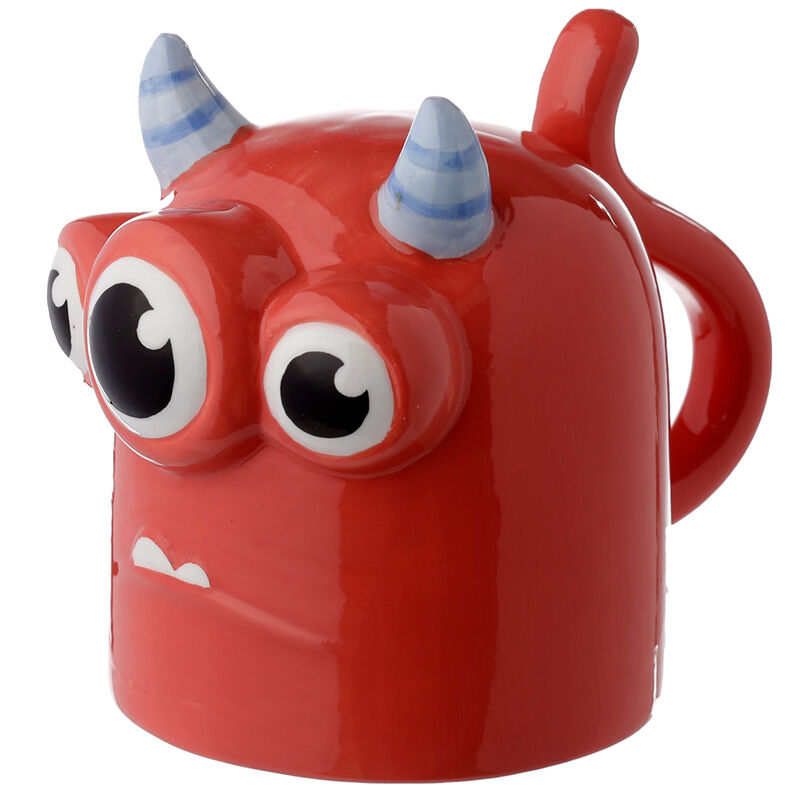 Taza 3D Monstruo Monstarz Rojo 550ml