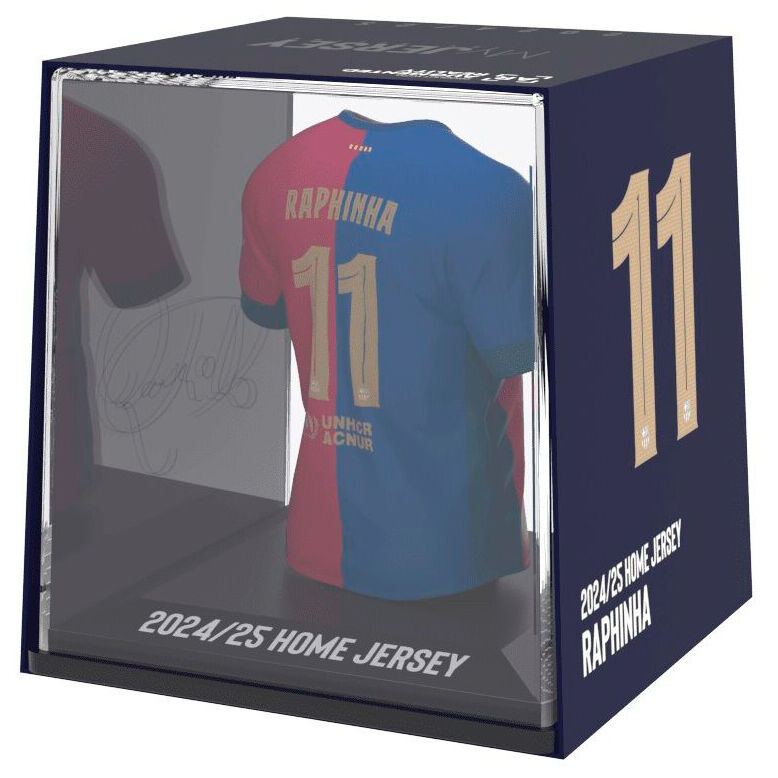 Figura Mini Camiseta Raphinha FC Barcelona