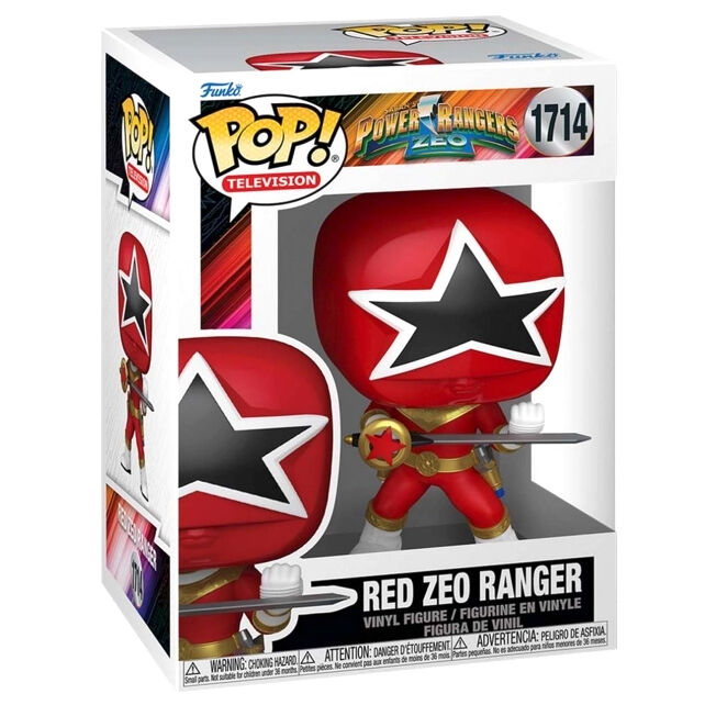 Figura POP Power Rangers Turbo - Red Zeo Ranger