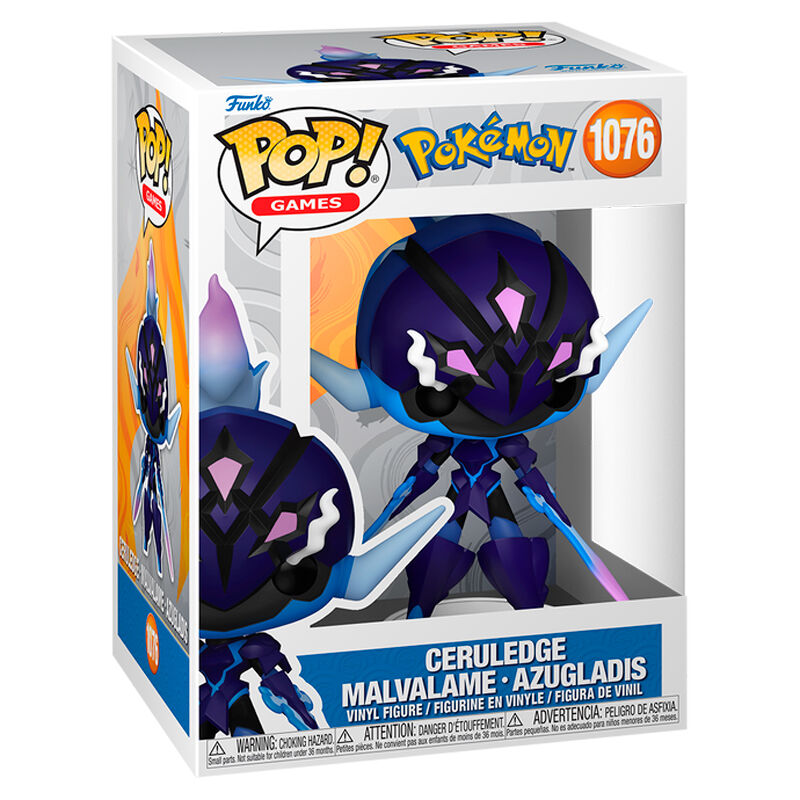Figura POP Pokemon Ceruledge – Malvalame – Azugladis