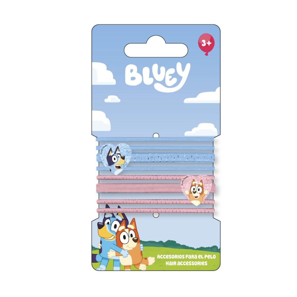 Blister 8 coleteros pelo Bluey