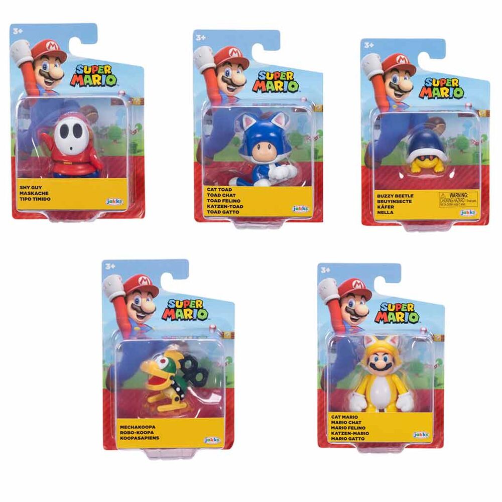 Figura Wave 50 Super Mario Bros 6cm surtido