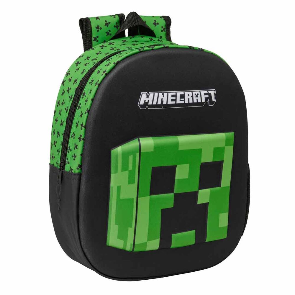 Mochila 3D Minecraft 33cm