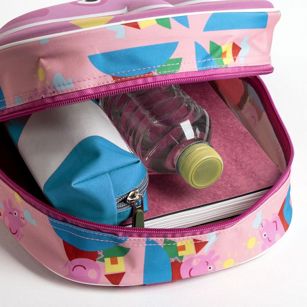 Mochila 3D Peppa Pig 31cm