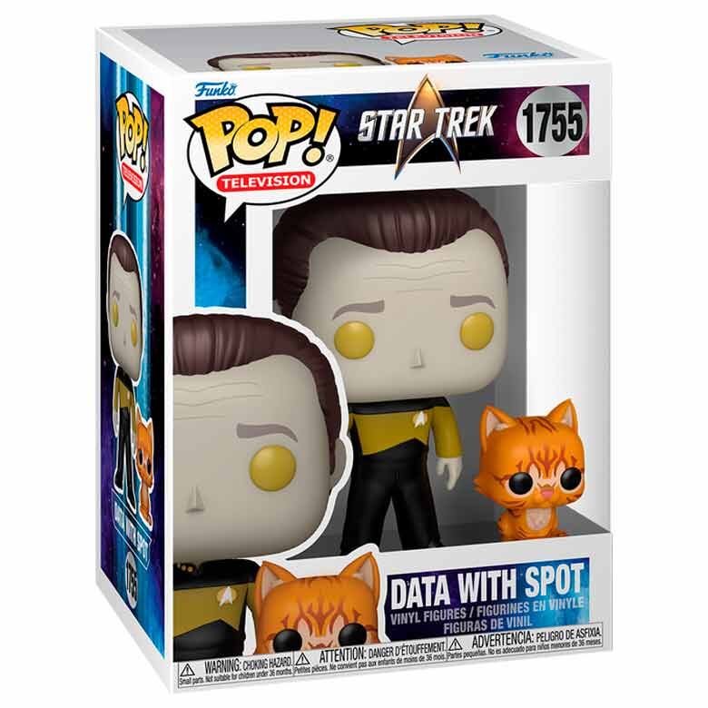 Figura POP Star Trek Data with Spot