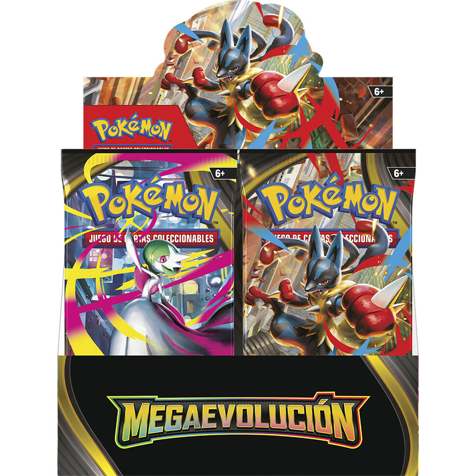 Sobre cartas Mega Evolucion Pokemon español surtido