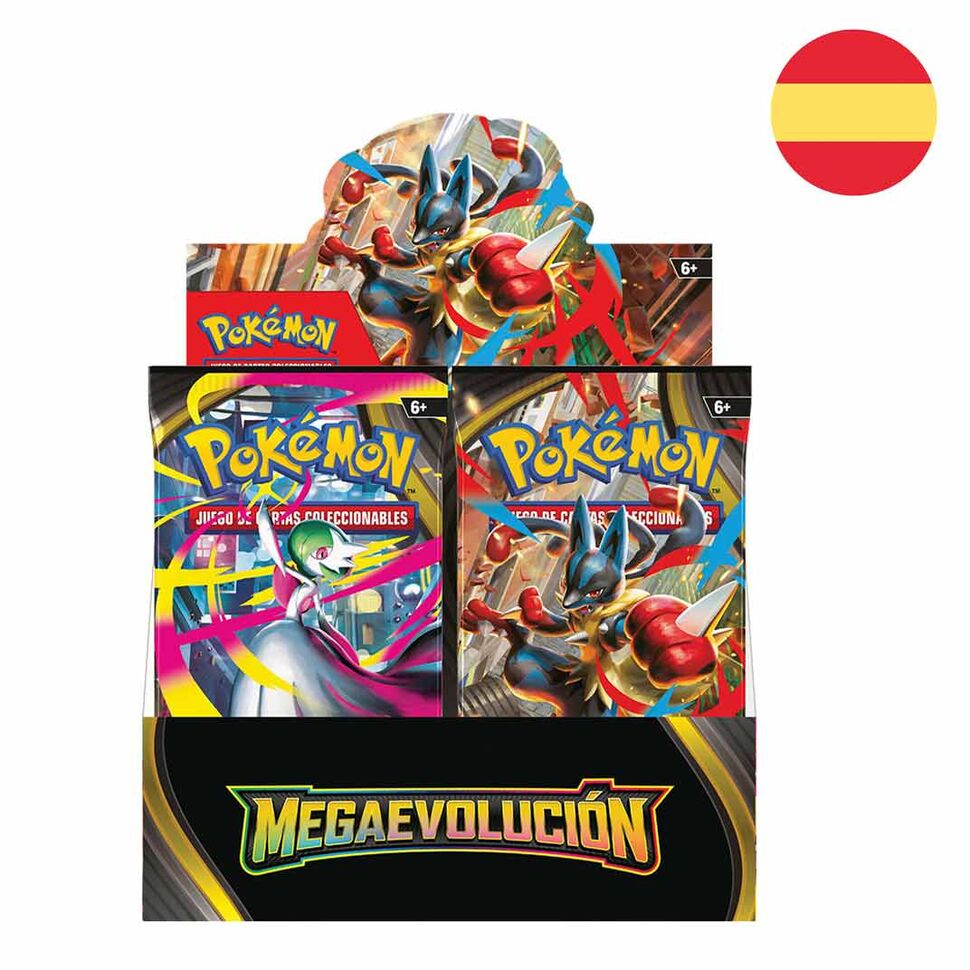 Sobre cartas Mega Evolucion Pokemon español surtido