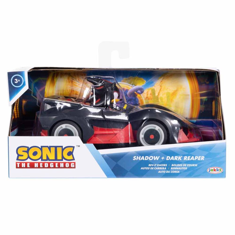 Vehiculo + figura Sonic the Hedhehog 7cm surtido