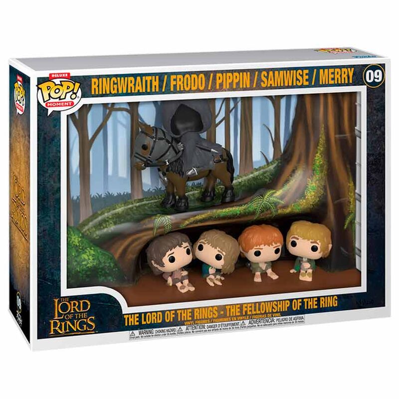 Figura POP Moment Deluxe El Señor de los Anillos The Fellowship of the Ring