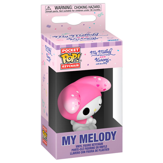 Llavero Pocket POP Hello Kitty 50th Anniversary My Melody