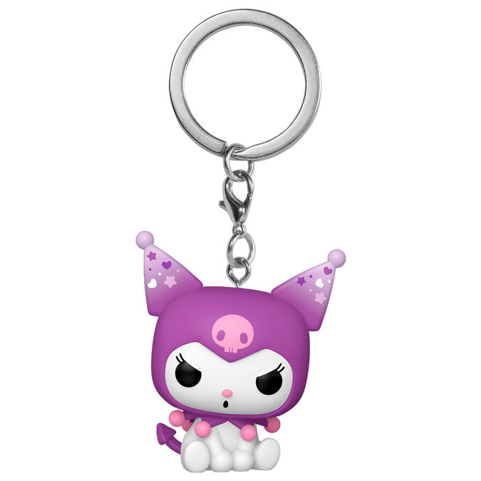 Llavero Pocket POP Hello Kitty 20th Anniversary Kuromi Grumpy