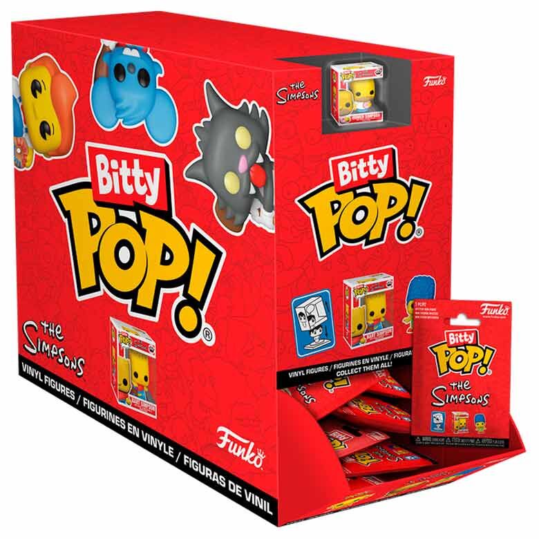 Figura Mystery Bitty POP Los Simpsons surtido