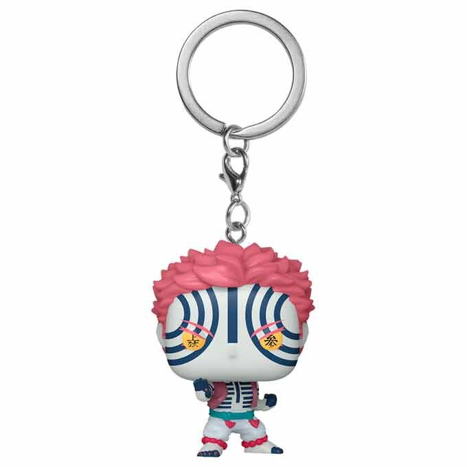 Llavero Pocket POP Keychain Demon Slayer Kimetsu no Yaiba Akaza