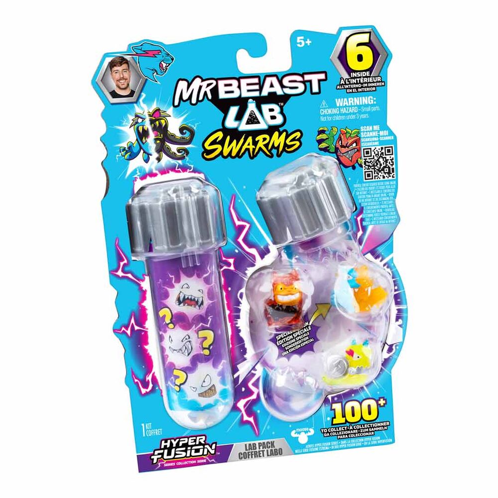 Figuras Mr Beast Lab Swarms surtido