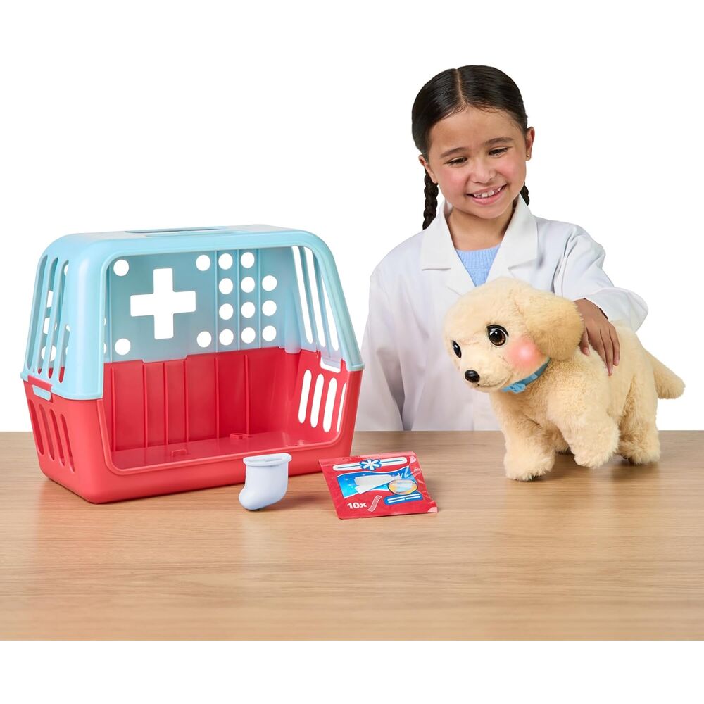 Peluche Perro Cooper The Retriever Ouchies Little Live Pets - Imagen 4