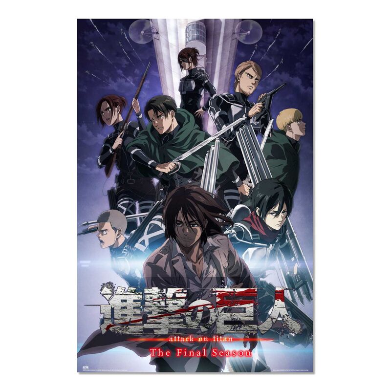 Poster Temporada Final Attack on Titan