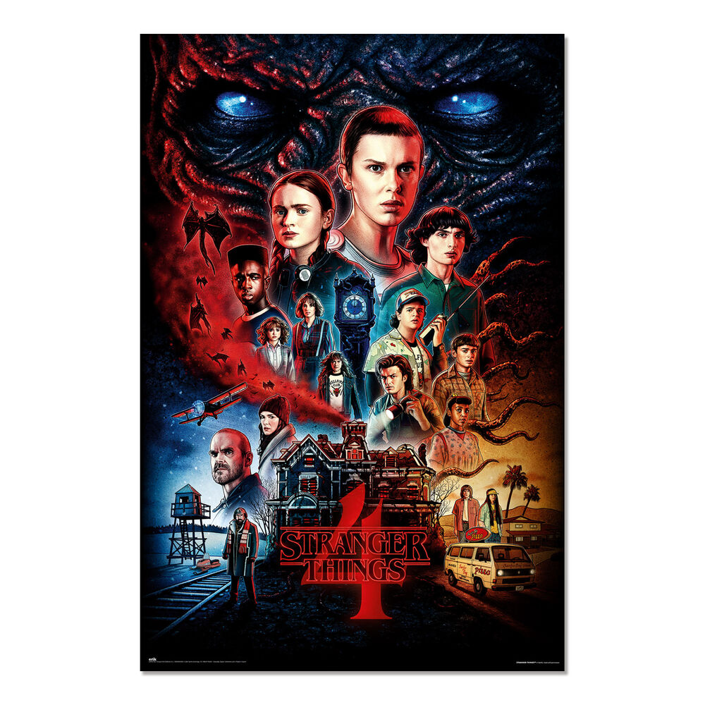 Poster Casa Vecna Stranger Things 4