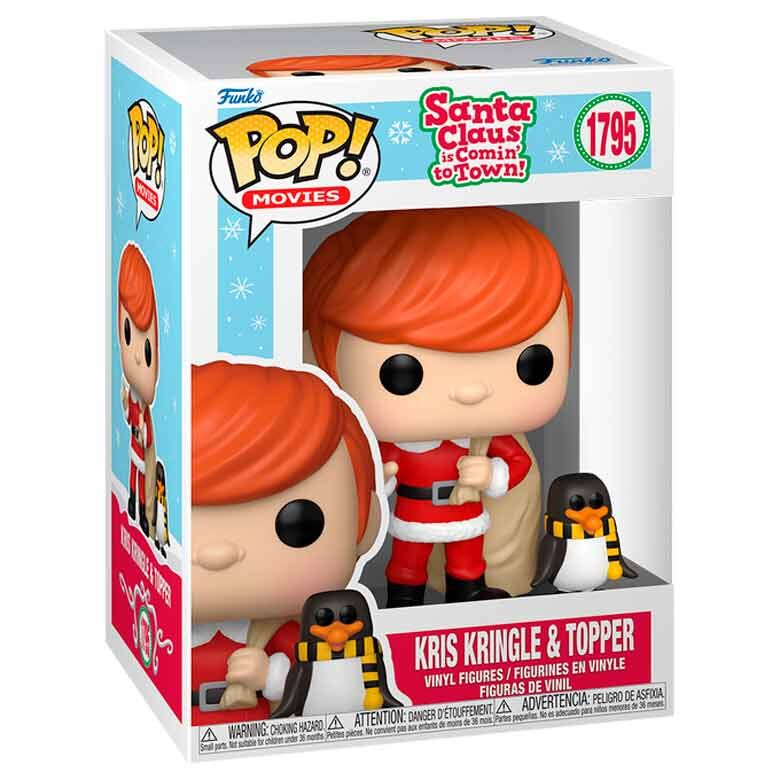 Figura POP Santa Claus is Comin to Town! Kris Kringle & Topper