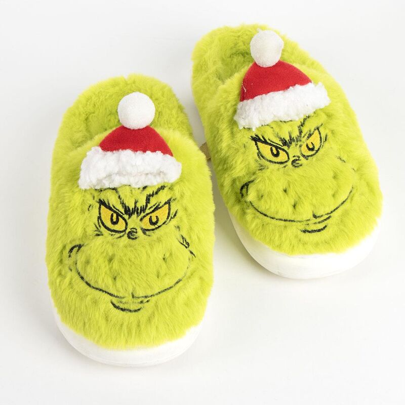 Pantuflas El Grinch adulto