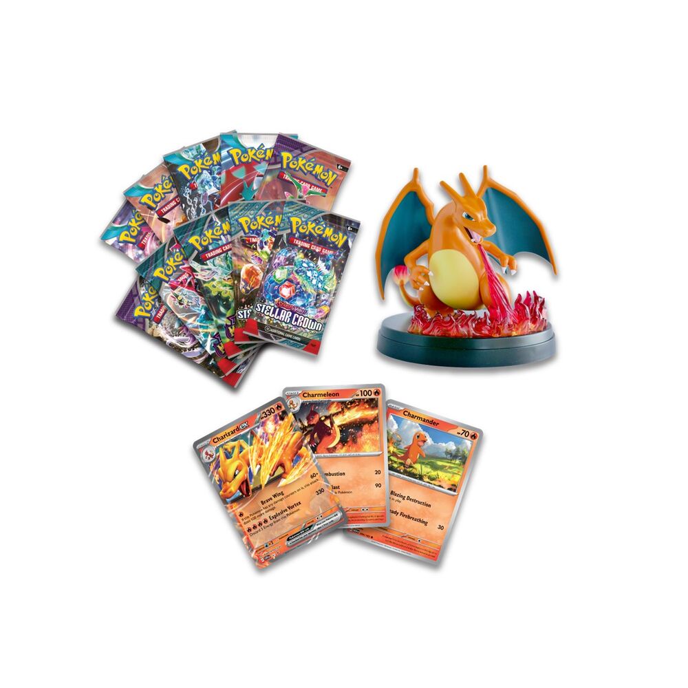 Estuche cartas Charizard Pokemon español - Imagen 4