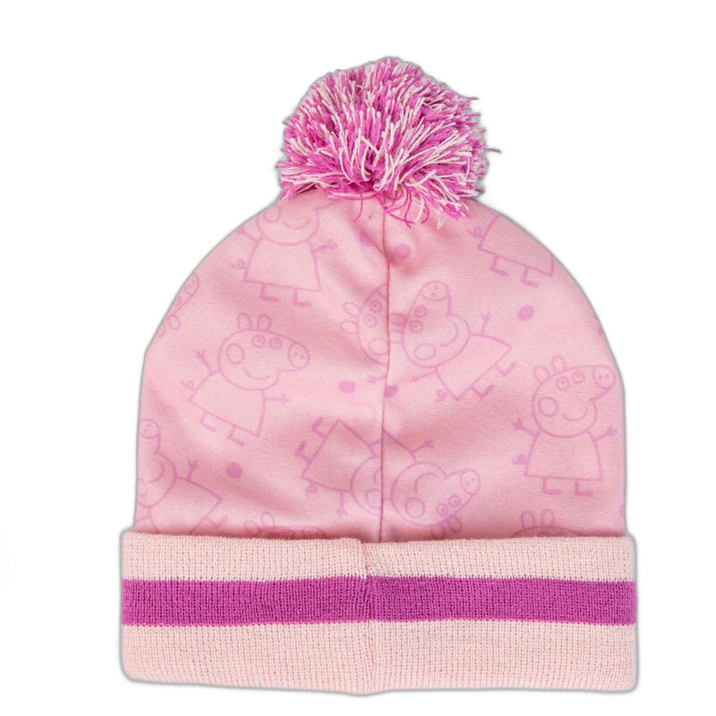 Set gorro y guantes Peppa Pig