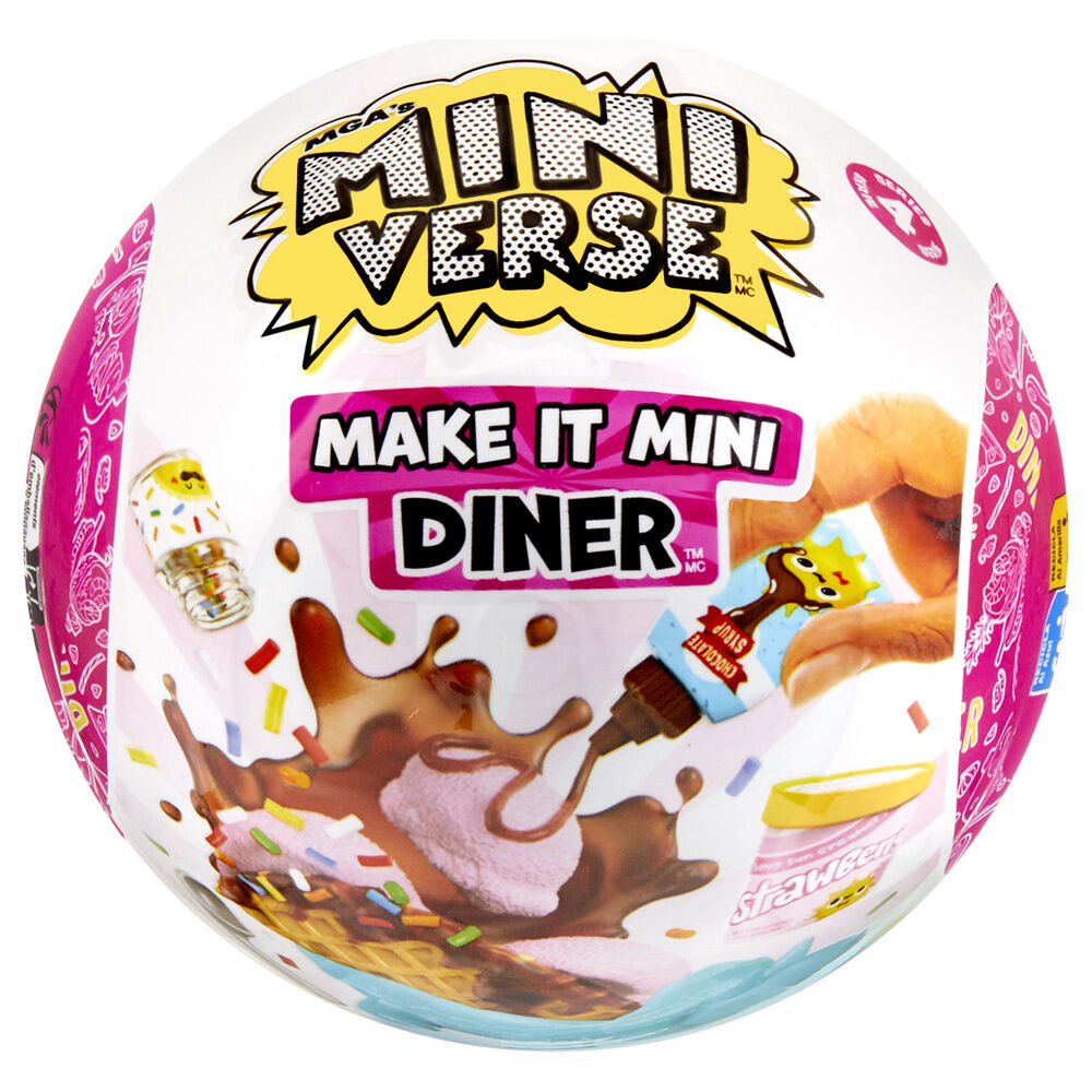 Capsula sorpresa Miniverse Make It Mini Diner series 4 surtido