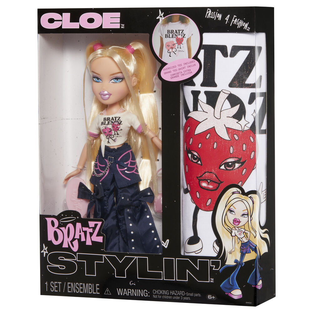 Muñeca Cloe + Camiseta Stylin Bratz