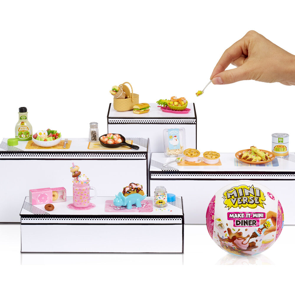 Capsula sorpresa Miniverse Make It Mini Diner series 4 surtido