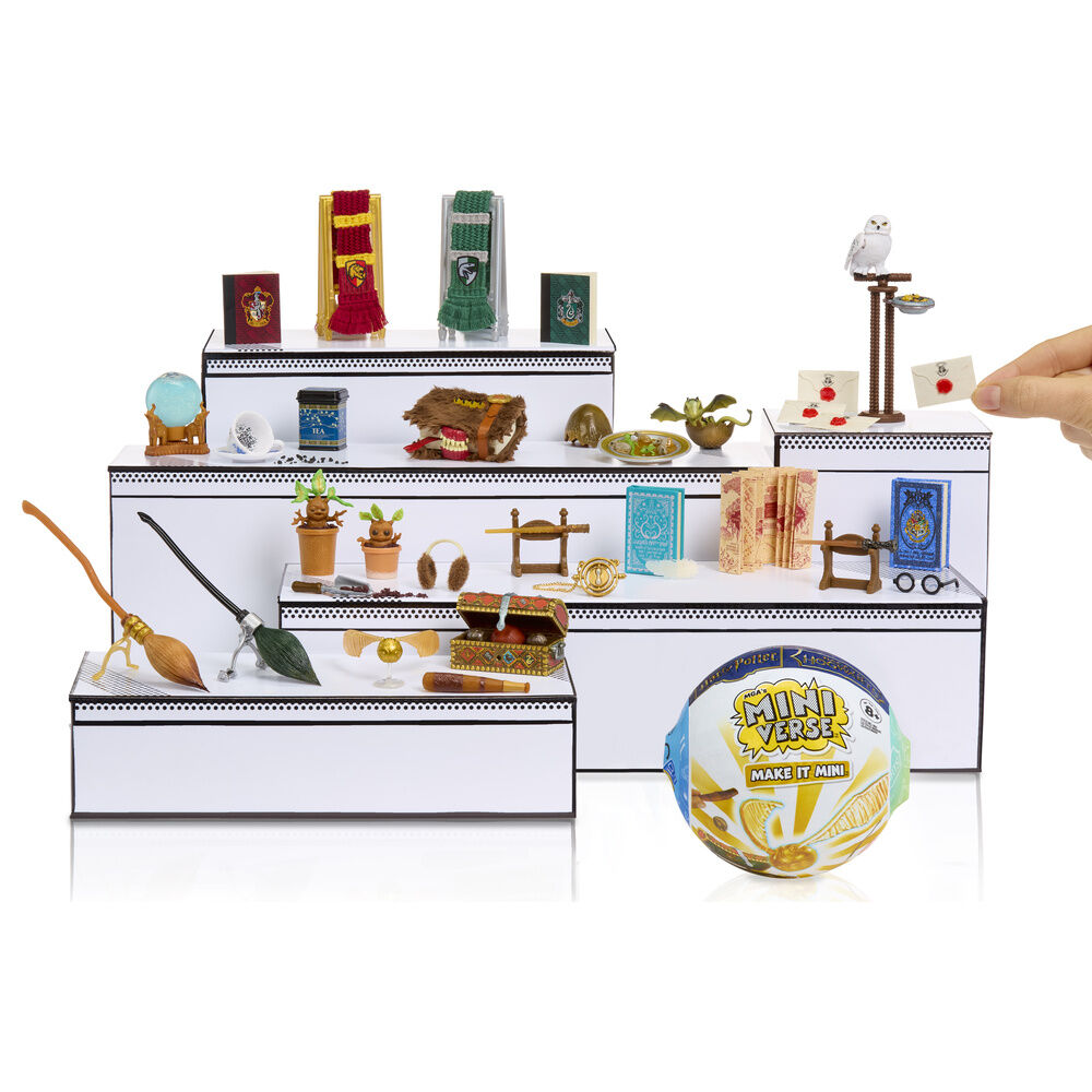 Capsula sorpresa Miniverse Make It Mini Hogwarts Harry Potter surtido