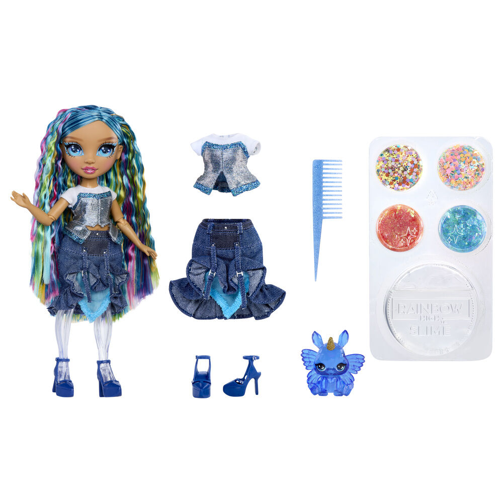 Muñeca Skyler Feature Fantasy Rainbow Shimmers Rainbow High