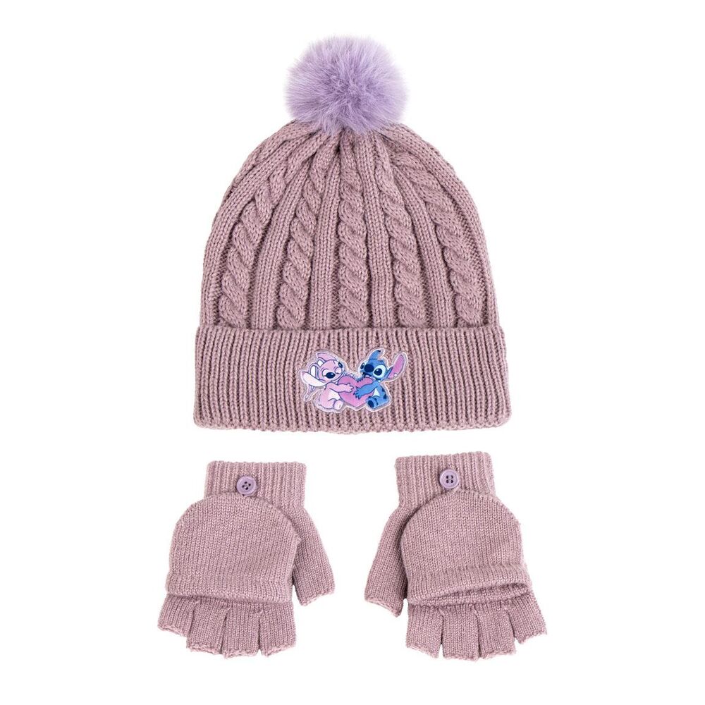 Set gorro y guantes Stitch Disney