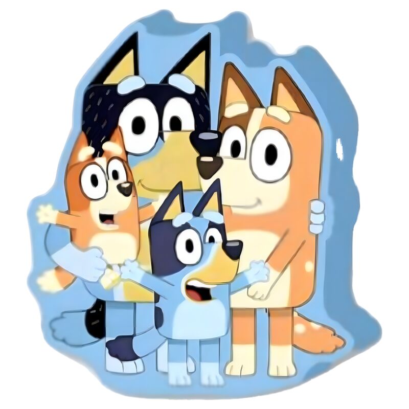 Cojin 3D Bluey