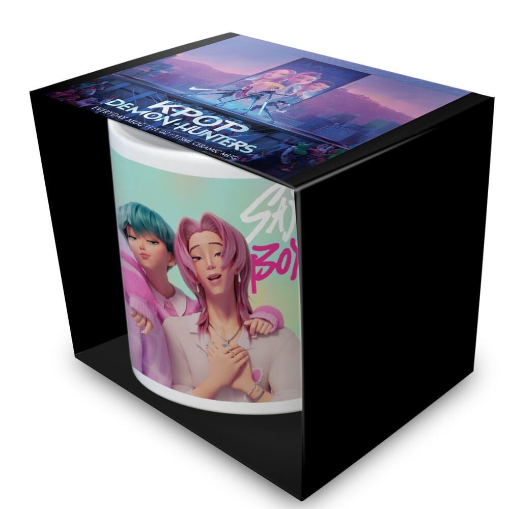Taza Saja Boys KPop Demon Hunters 325ml