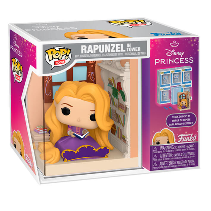 Figura POP Nooks Disney Enredados Rapunzel in Tower